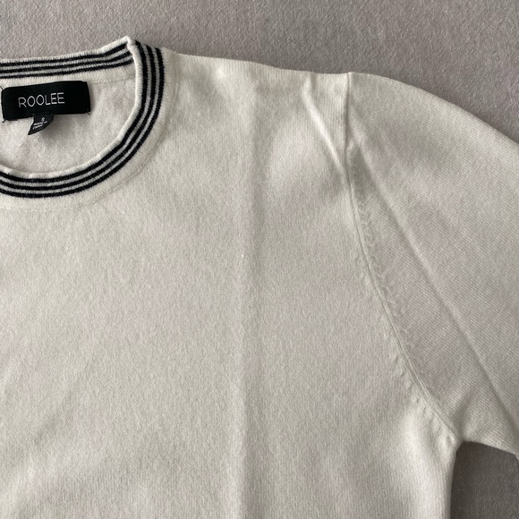 Roolee Top - cream with black trim - Picture 2 of 3